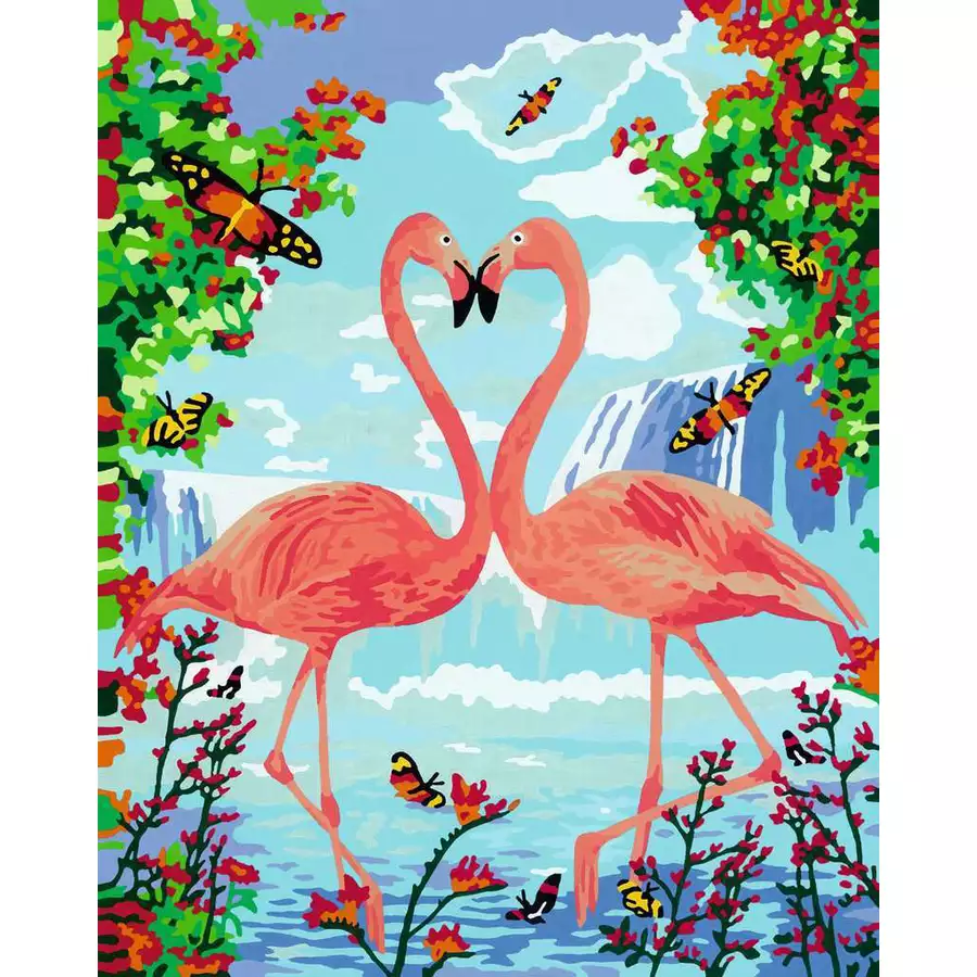 Ravensburger Flamingo Love bunt