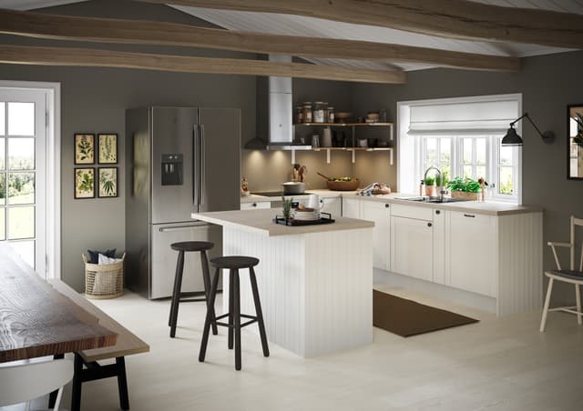 Epoq Shaker Classic White køkkenlåge 50x92