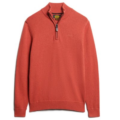 Pull homme Essential Emb Henley SUPERDRY