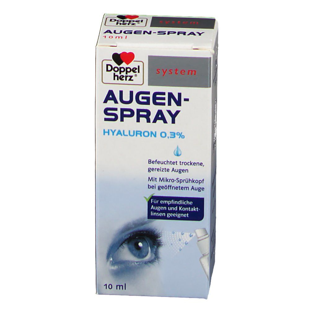 Doppelherz® system Augenspray Hyaluron 0,3 %