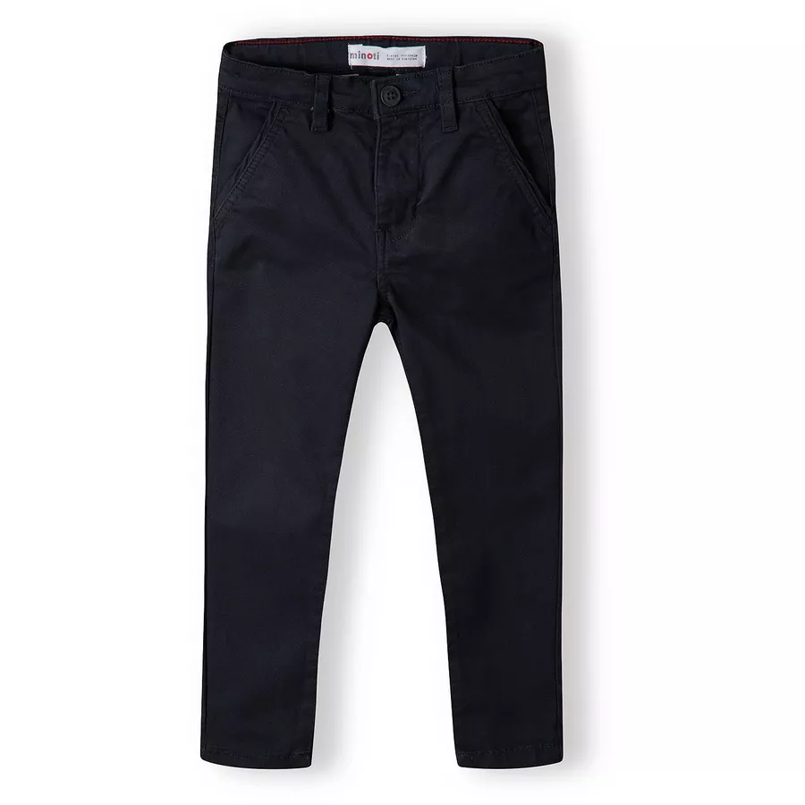 MINOTI Chinohose Slim-Fit Stahlgrau