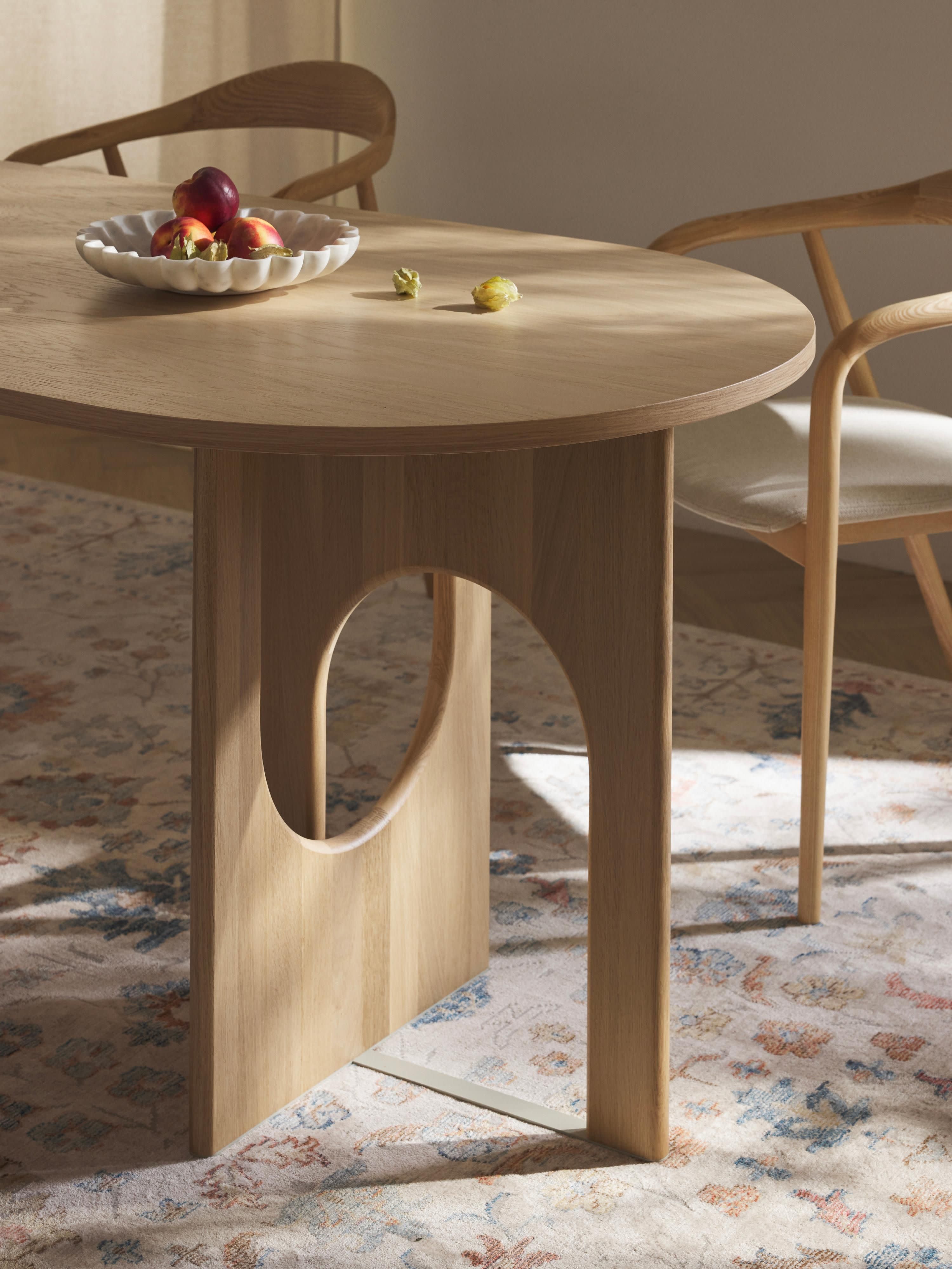 Ovale eettafel Apollo, in verschillende formaten
