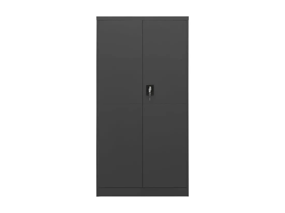 Armoire à casiers Anthracite 90x40x180 cm Acier