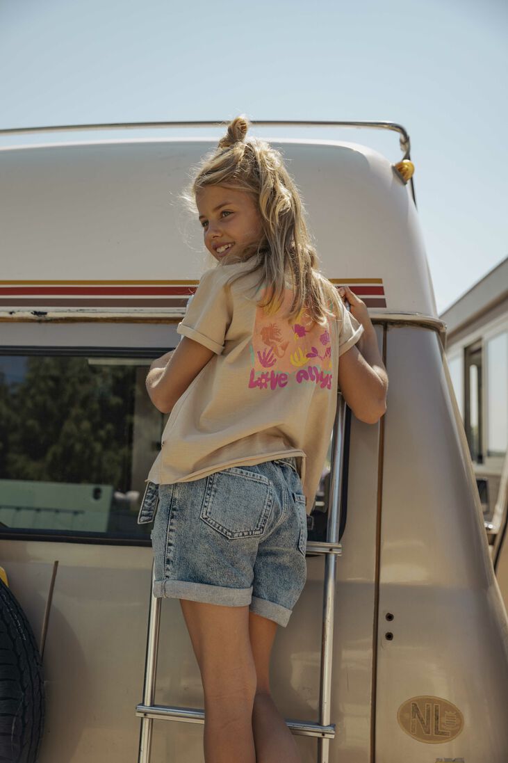 AMMEHOELA zand ammehoela t-shirt am-sunny-22