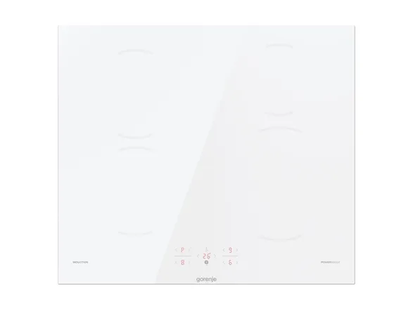 Gorenje G400 GI6401WSC - Induktions kogeplade - 4 plader - Niche - bredde: 56 cm - dybde: 49 cm - rammeløs - hvid
