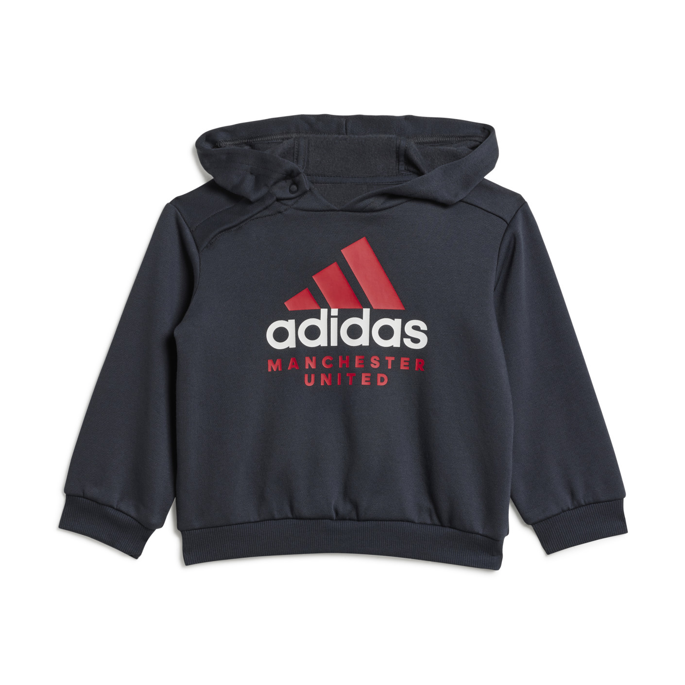 Adidas Manchester United DNA Trainingspak 2024-2025 Baby Zwart Rood Wit