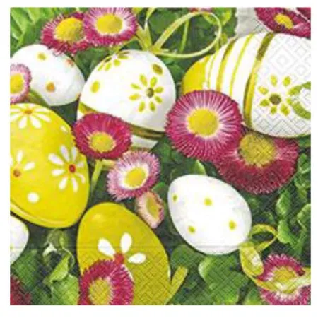 Idena Servietten Ostern, 33x33cm, 20 Stück, sortiert