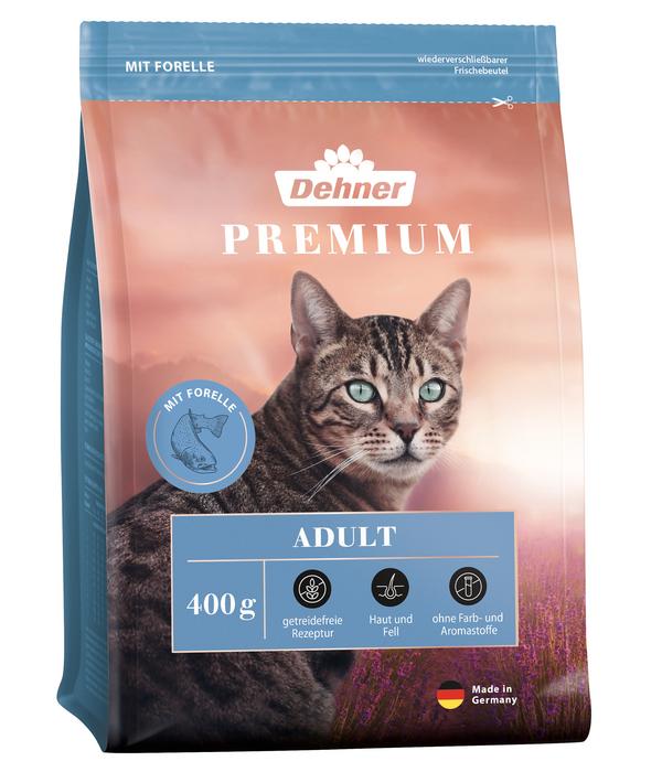 Dehner Premium Trockenfutter für Katzen Adult