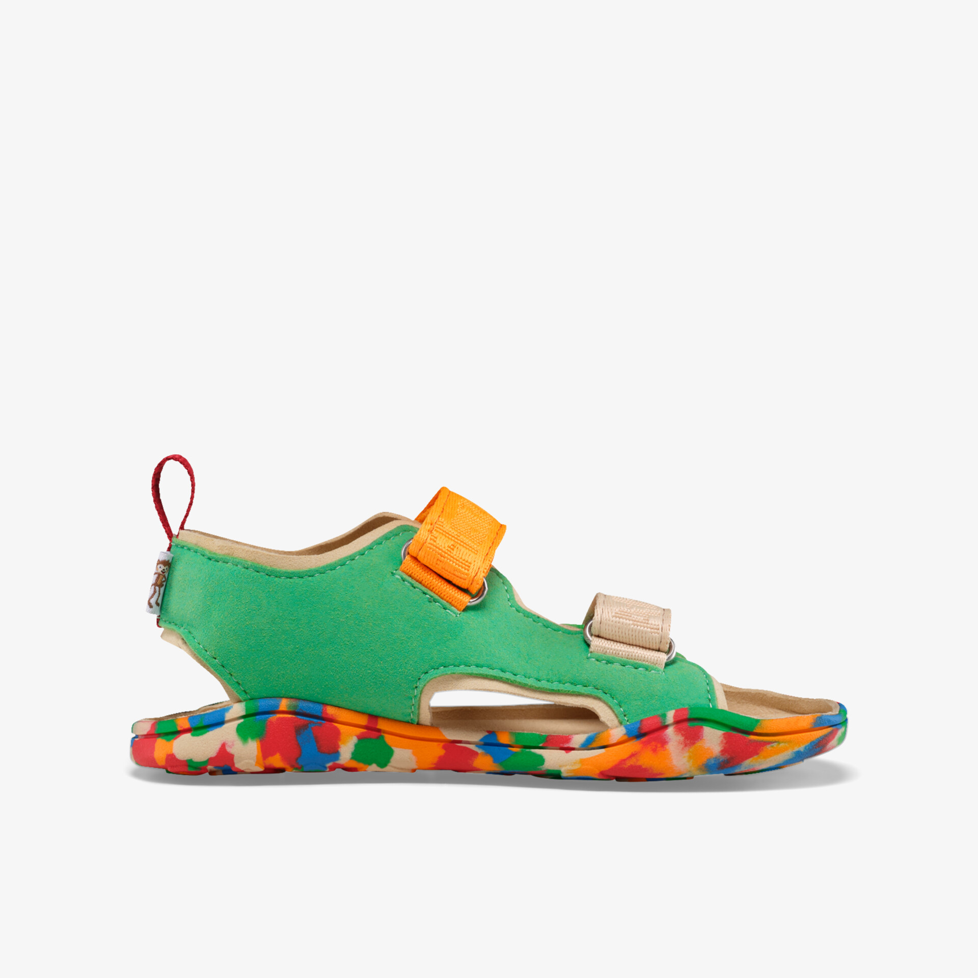 Affenzahn Kinder Sandalen grün