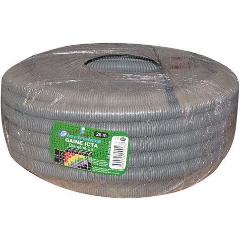Gaine vide Icta - tirefil - 25 mm² -  L : 25 m - couronne