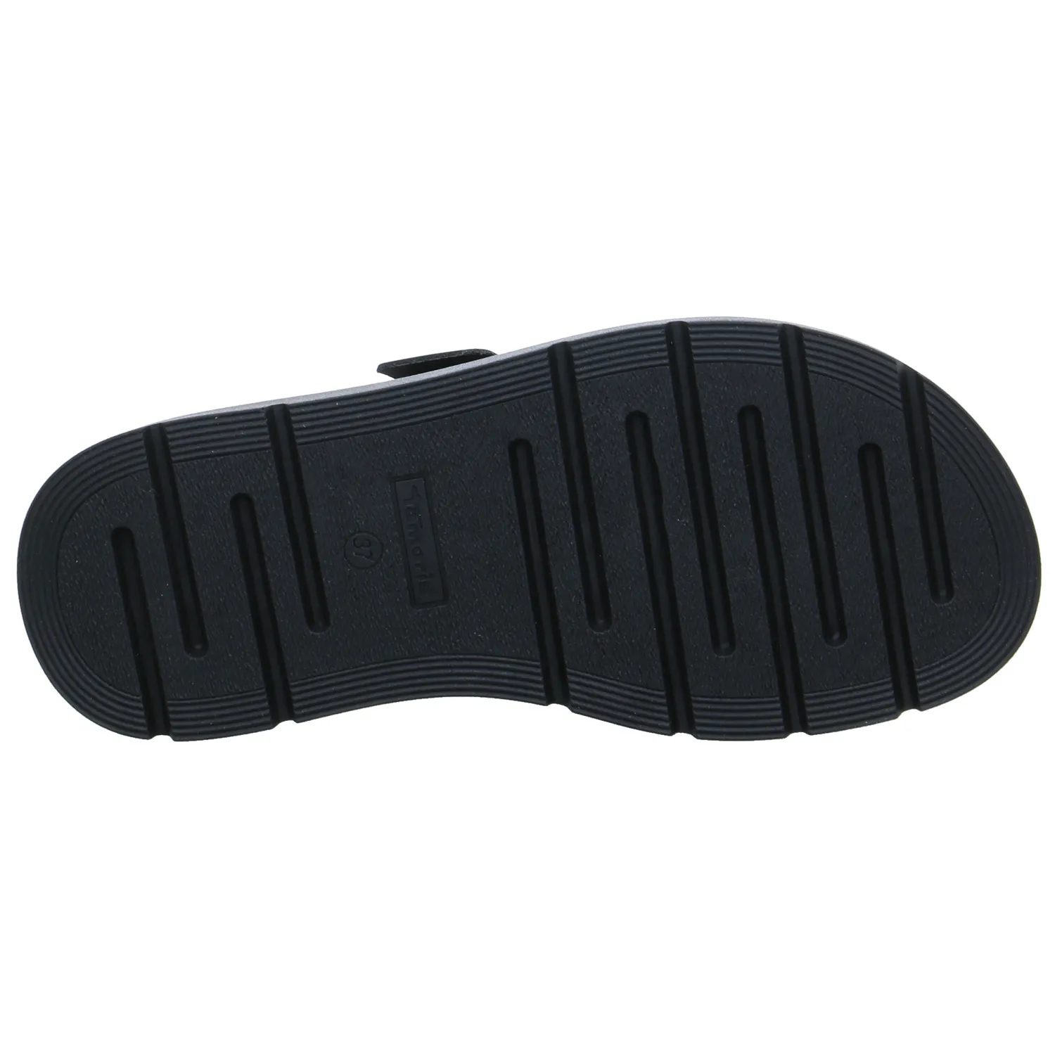 TAMARIS Pantolette Schwarz Leder