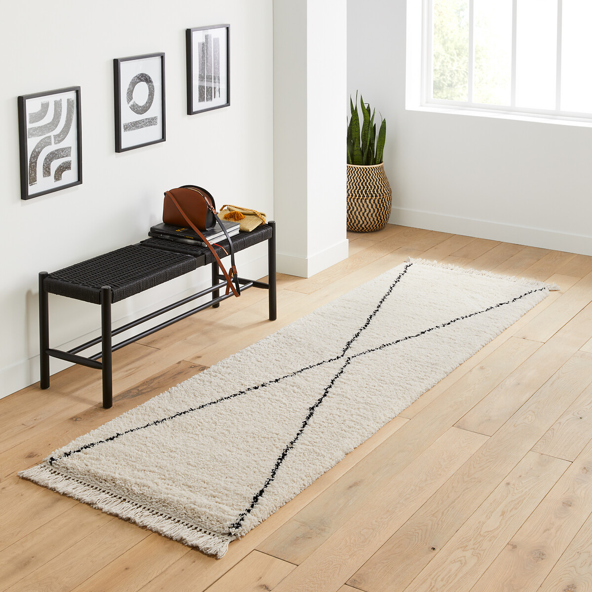 LA REDOUTE INTERIEURS<br>Tapete de corredor, estilo berbere, Luna