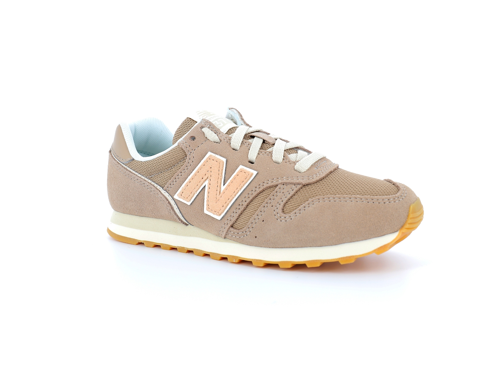 New balance a-WL373TM2 Matières combinées Beige Foncé