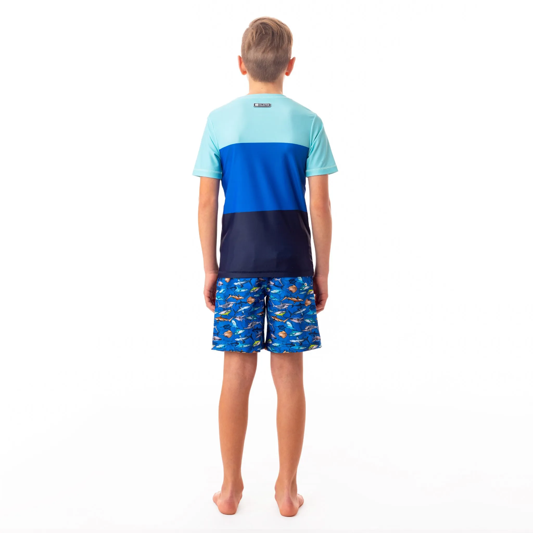 Nanö T-Shirt Maillot Requins 7-10ans