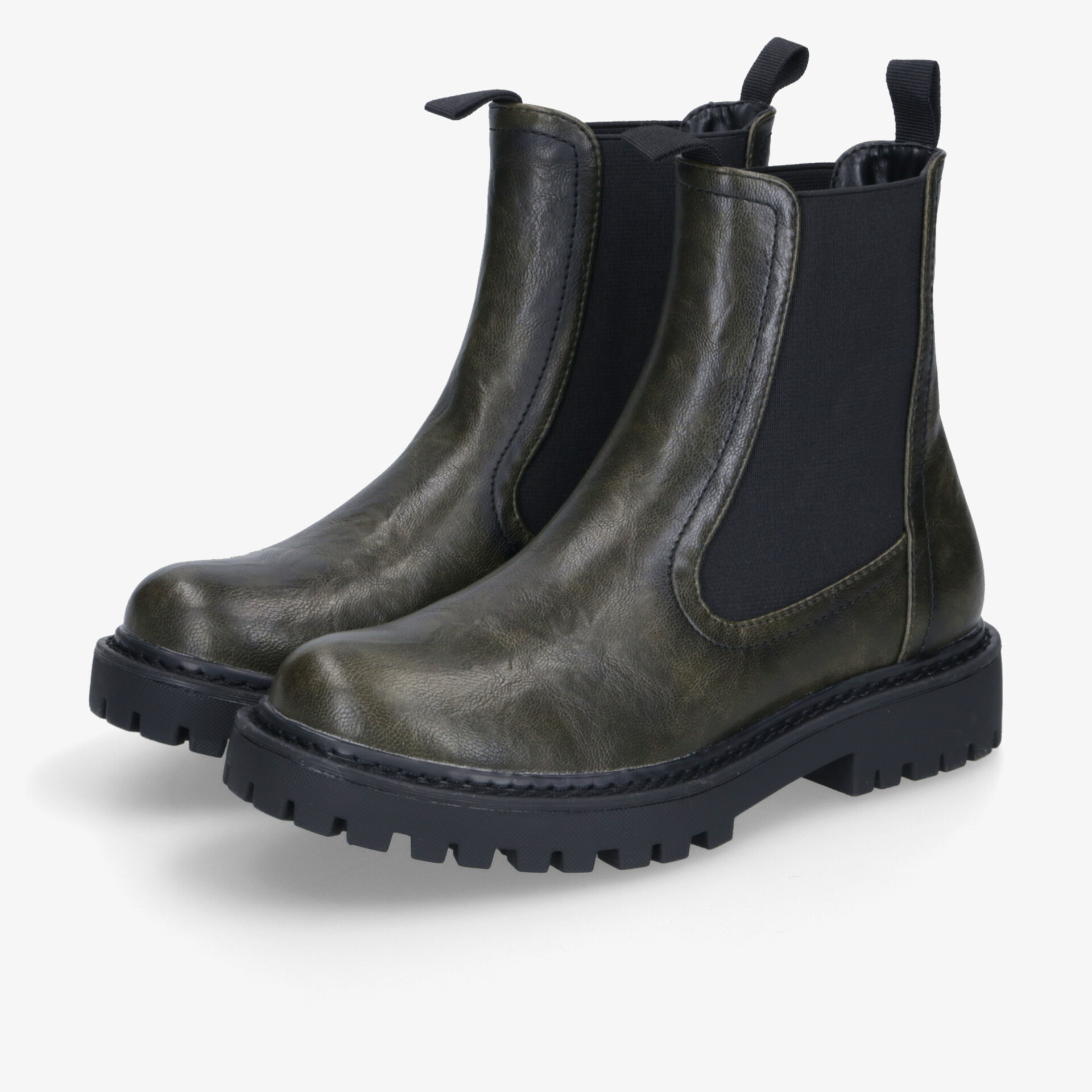 street shoes Damen Chelsea Boots grün