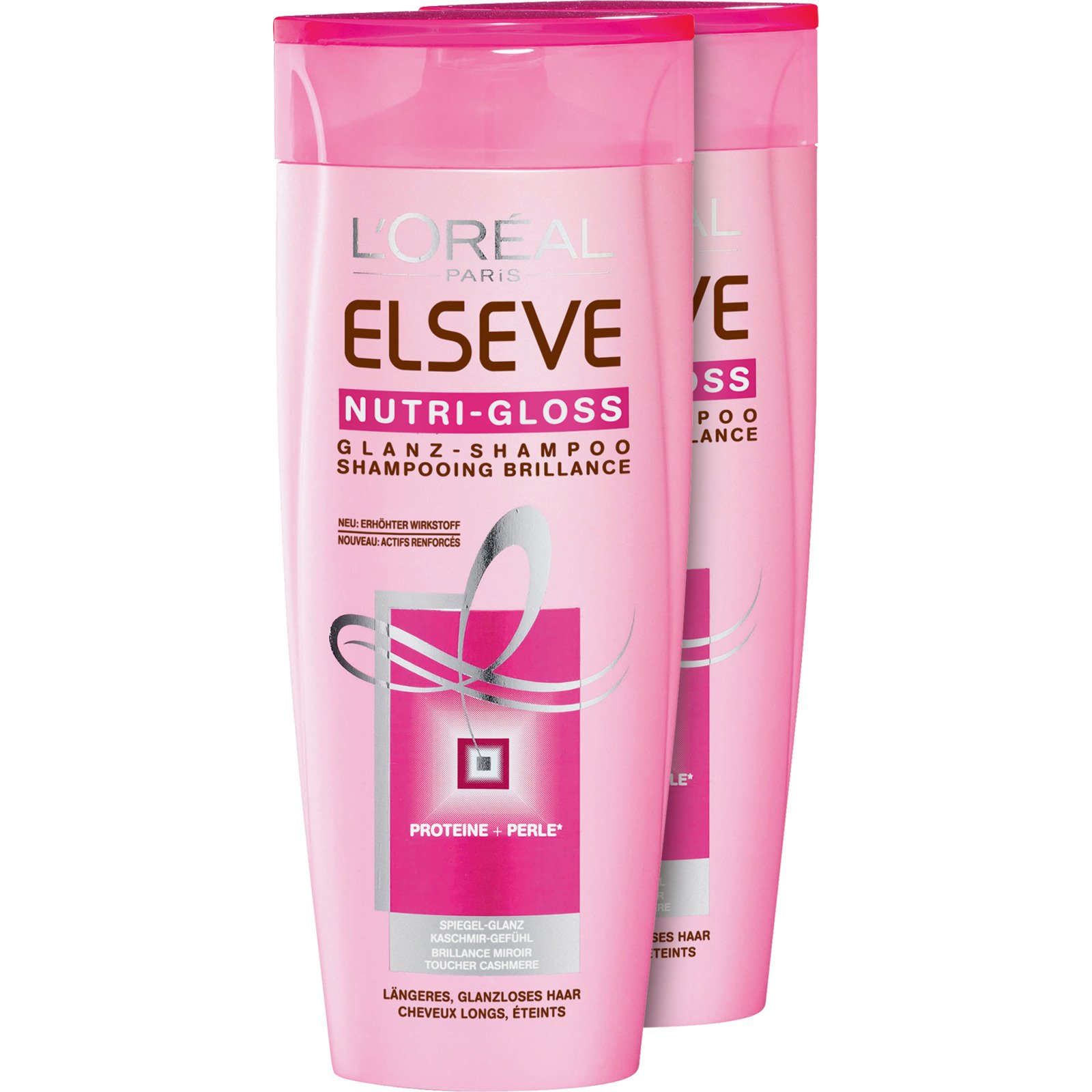 Elsève Shampoo Nutri Gloss 2 x 250 ml