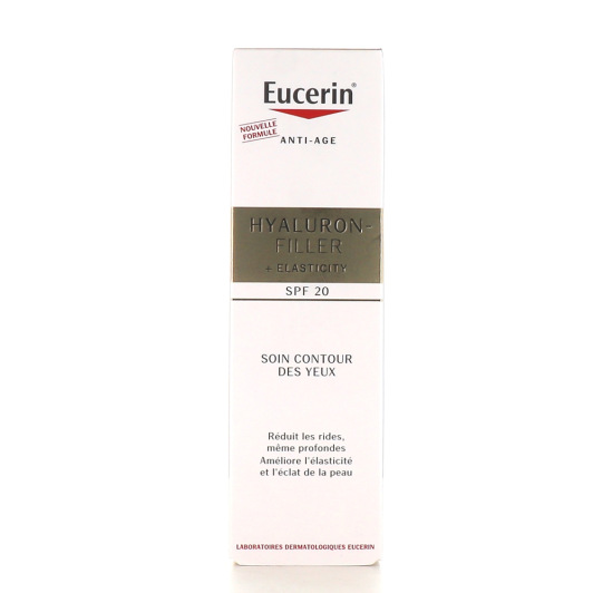 Soin contour des yeux Eucerin Hyaluron-Filler + Elasticity SPF20