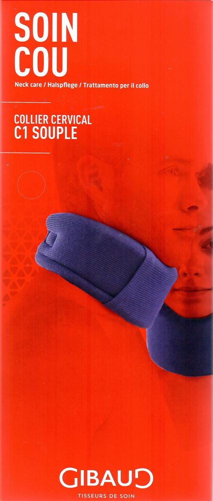 Gibaud Cervicalstütze C1 8.5cm Gr1 29-34cm weich 1 Stk