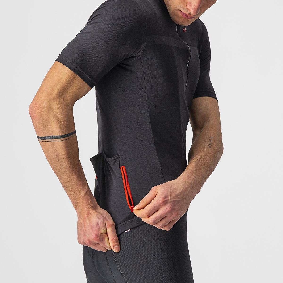 Castelli Classificacykeltrøje light black