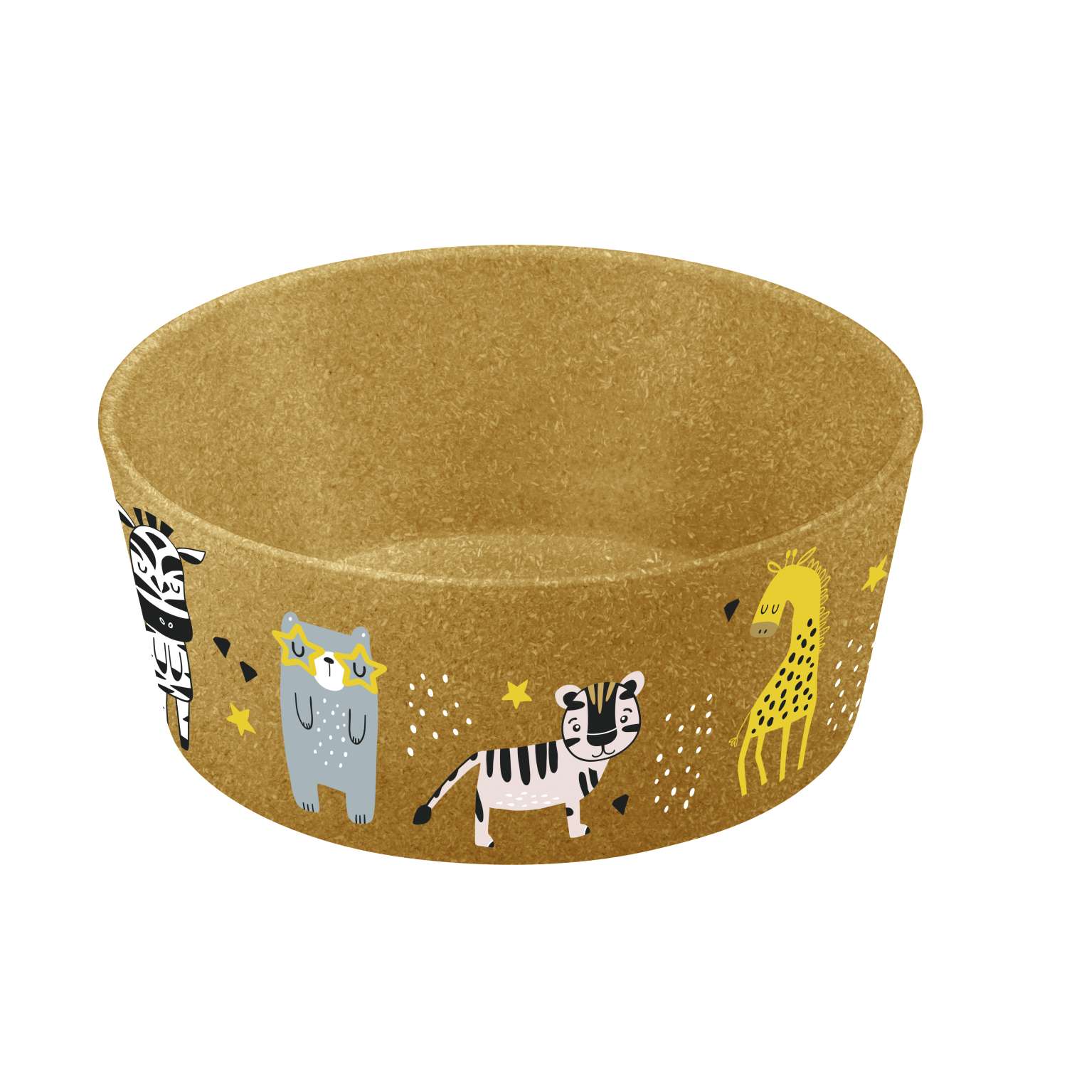 Koziol Connect Bowl Schale 400 ml Zoo nature wood