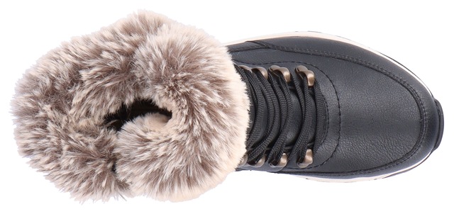 RIEKER Sport Winterboots  Hightop Sneaker, Schnürboots, Winterschuh mit Lammwollfutter