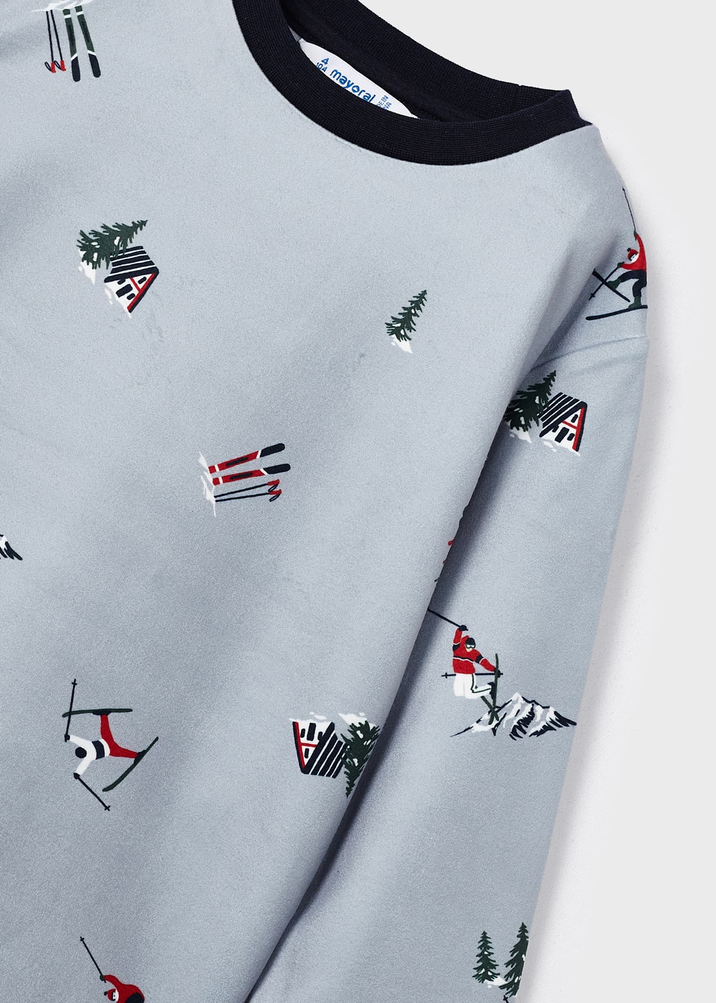 Pijama de lã polar para menino