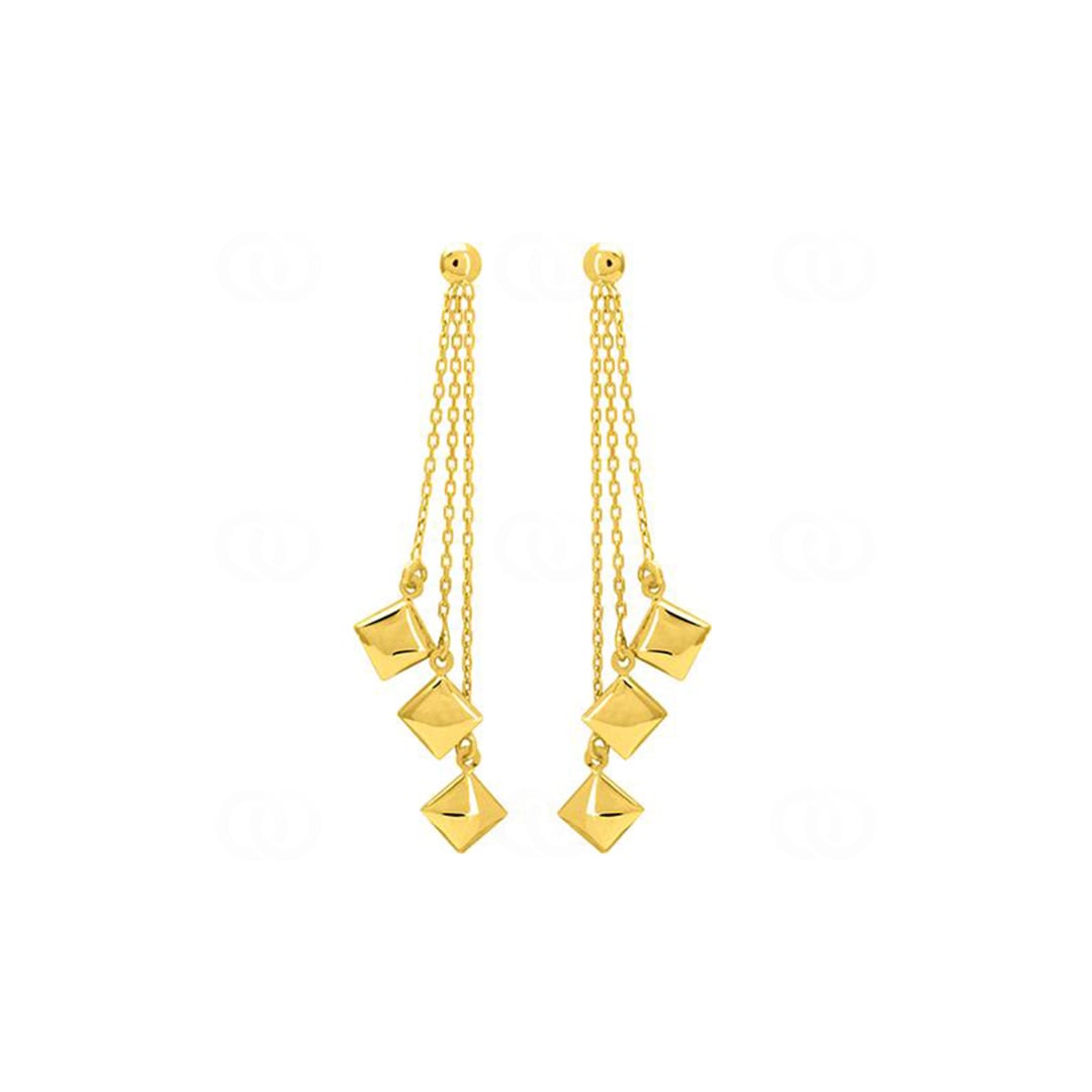 Ohrhänger 750/18 K Gelbgold