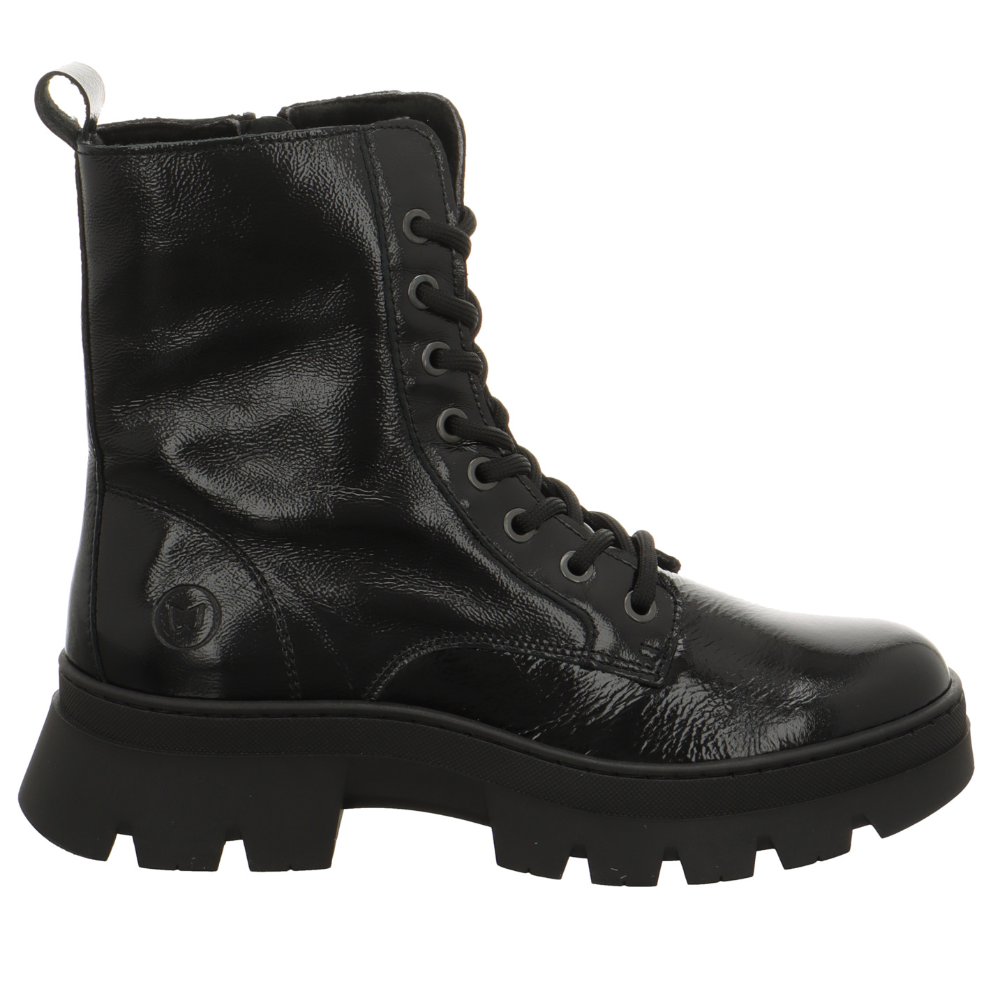 Schnürboots schwarz