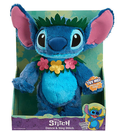 Disney Stitch Kuscheltier m. Klang und Bewegung - Dance & Singen