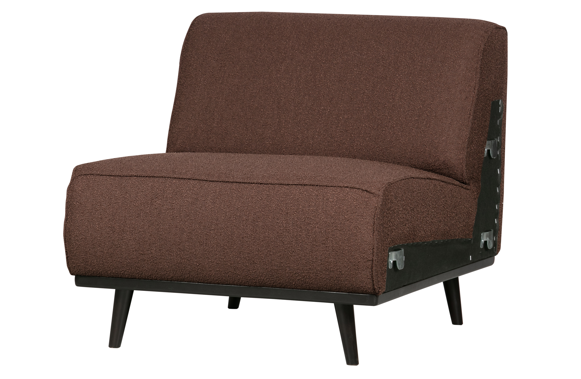BePureHome 1-zits element Statement bouclé - Coffee