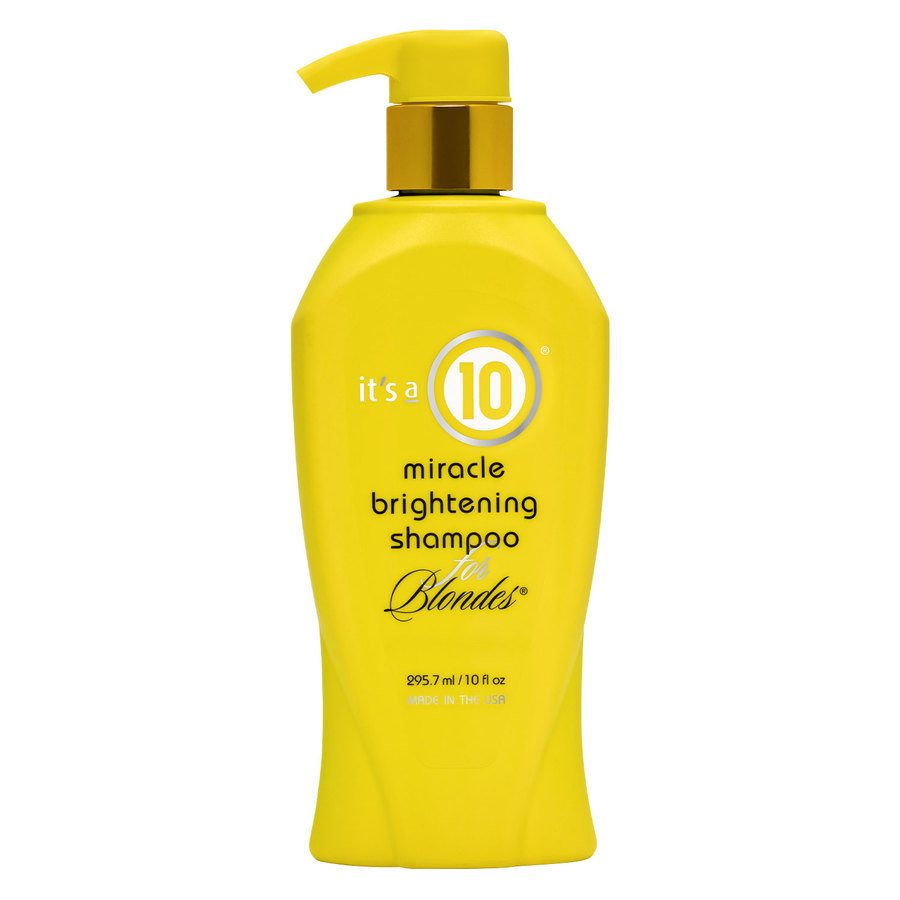 It's a 10 Miracle Brightening Shampoo For Blondes 295ml