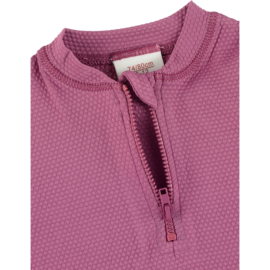 Sterntaler Kurzarm-Schwimmshirt Beere purpur