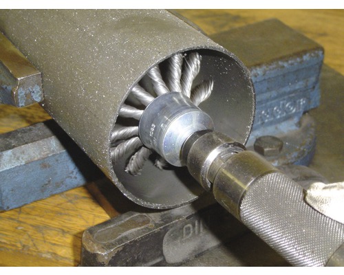 Lessmann borstel Ø 19 mm staaldraad
