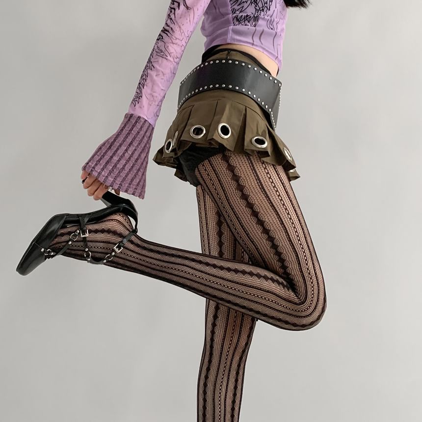 Desperim - Transparante jacquardpanty's