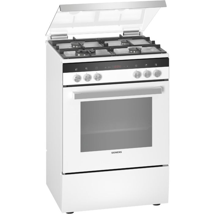 Siemens Stand-Gas-Elektroherd iQ300 HX9R3AI20 Weiß