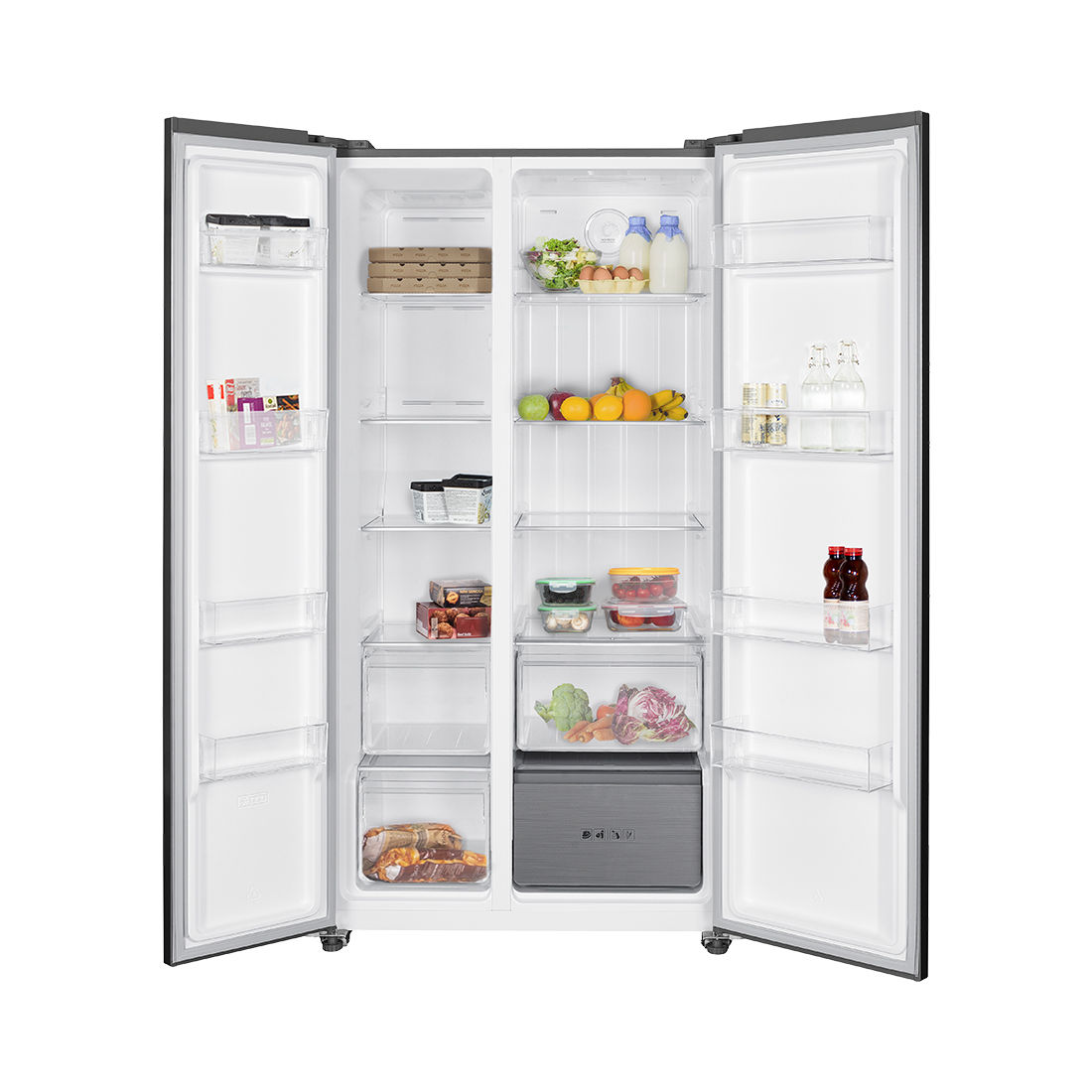 Kibernetik FSP Food Center Side by Side 595 Liter, Inox