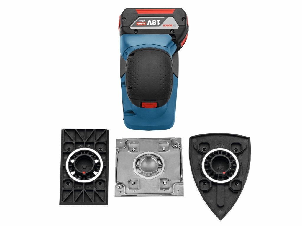 Bosch GSS 18V-10 Li-ion accu vlakschuurmachine body in L-Boxx - 06019D0202