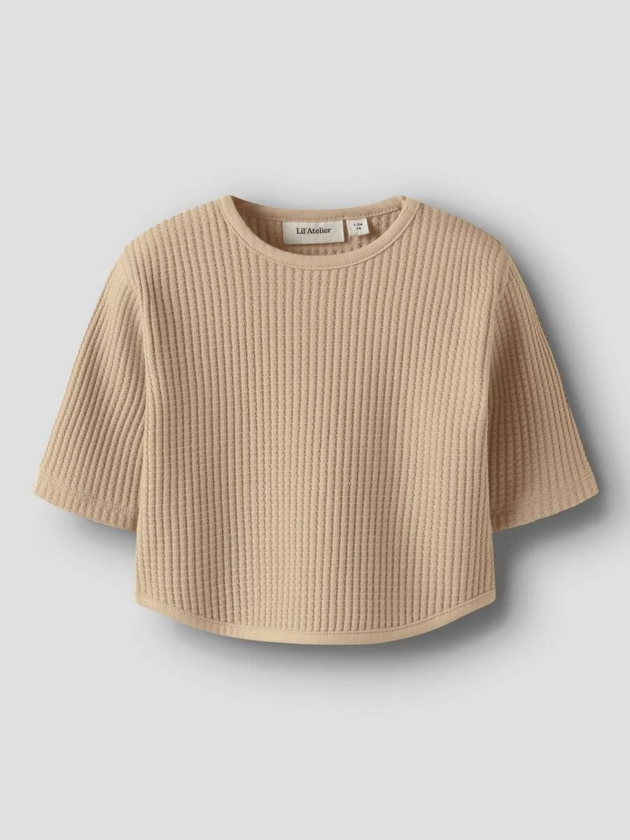 Lil' Atelier Lil' Atelier sweater NBMTanko  irish cream