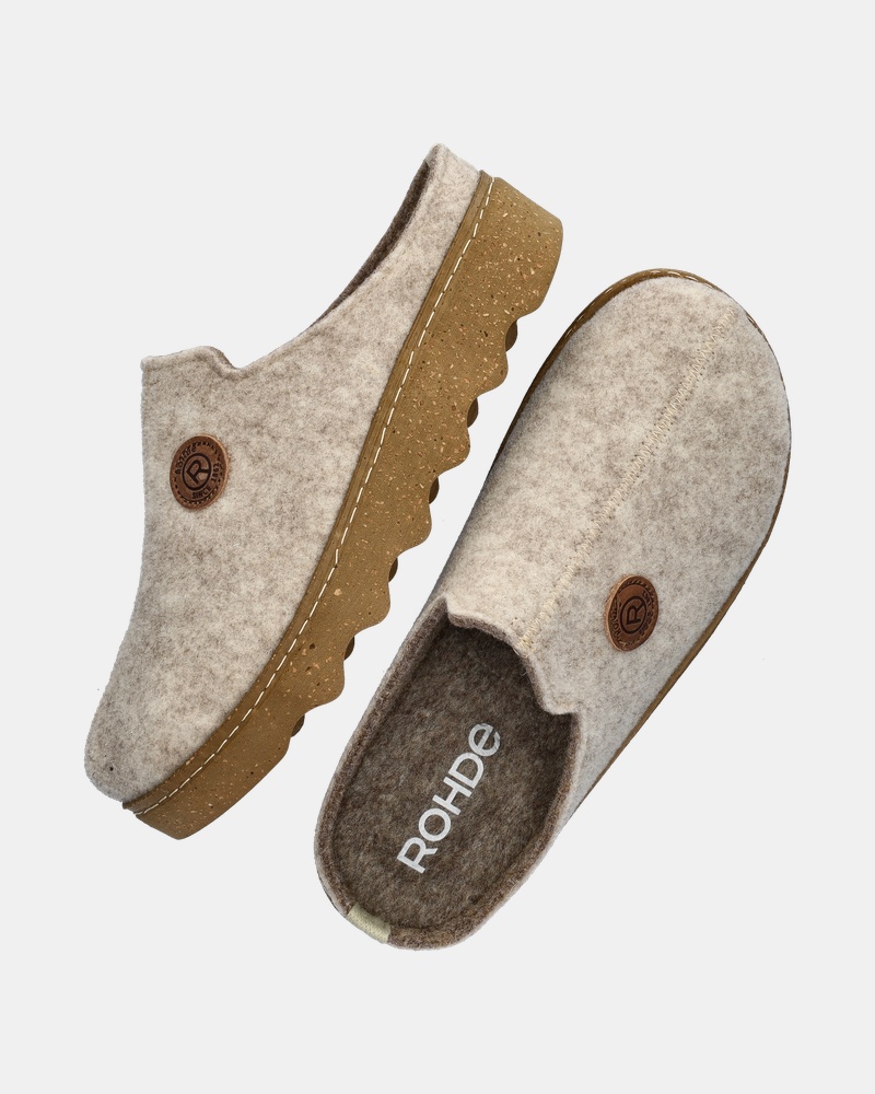 Rohde Foggia D Pantoffels  - wit
