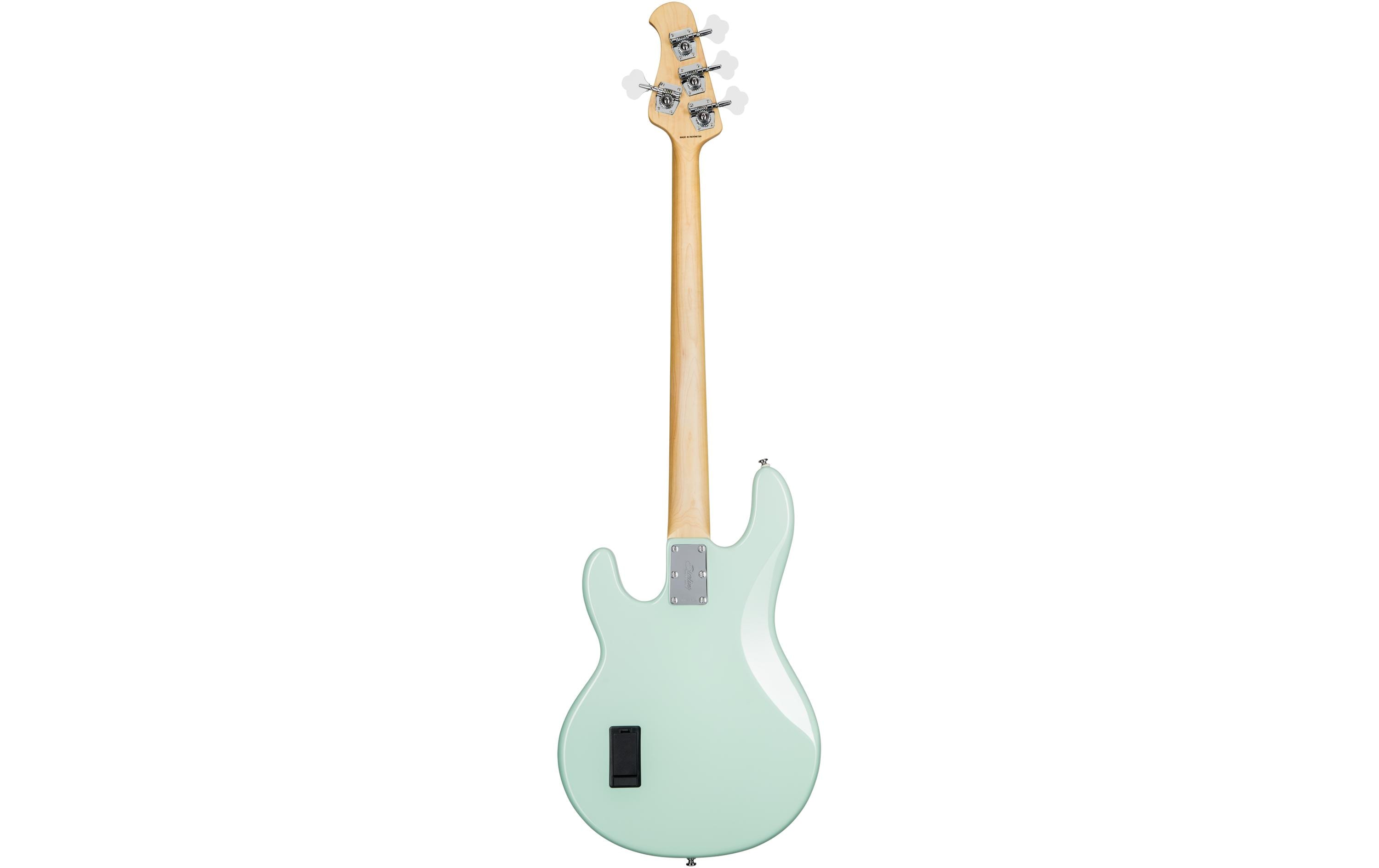 E-Bass StingRay Ray4 – Mint Green<br>4-seitiger Bass mit Aktivelektronik und einem Humbucker