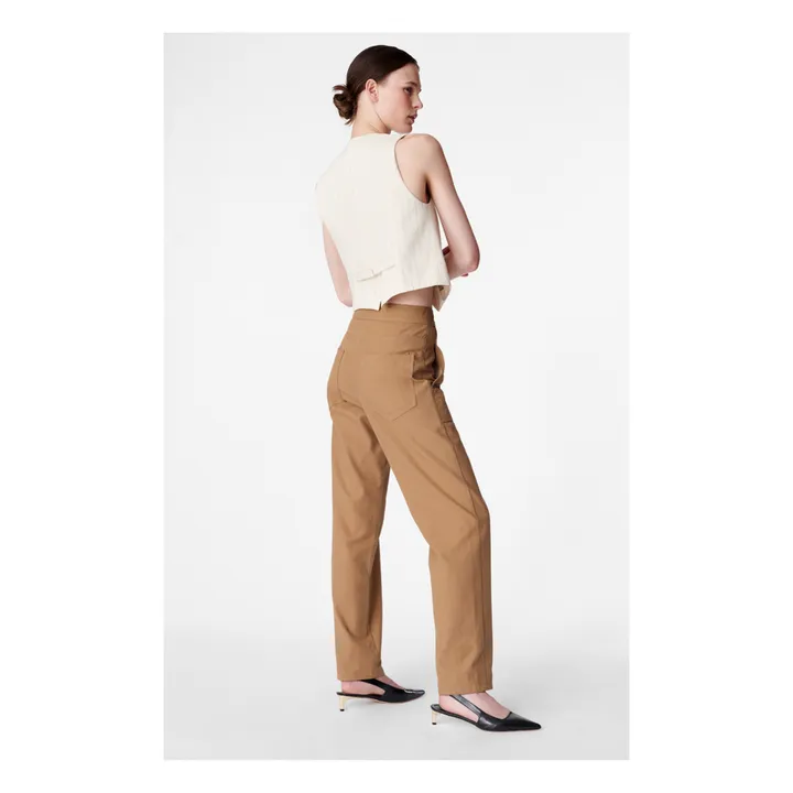 Vanessa Bruno Pantalon Droit Magnus | Beige