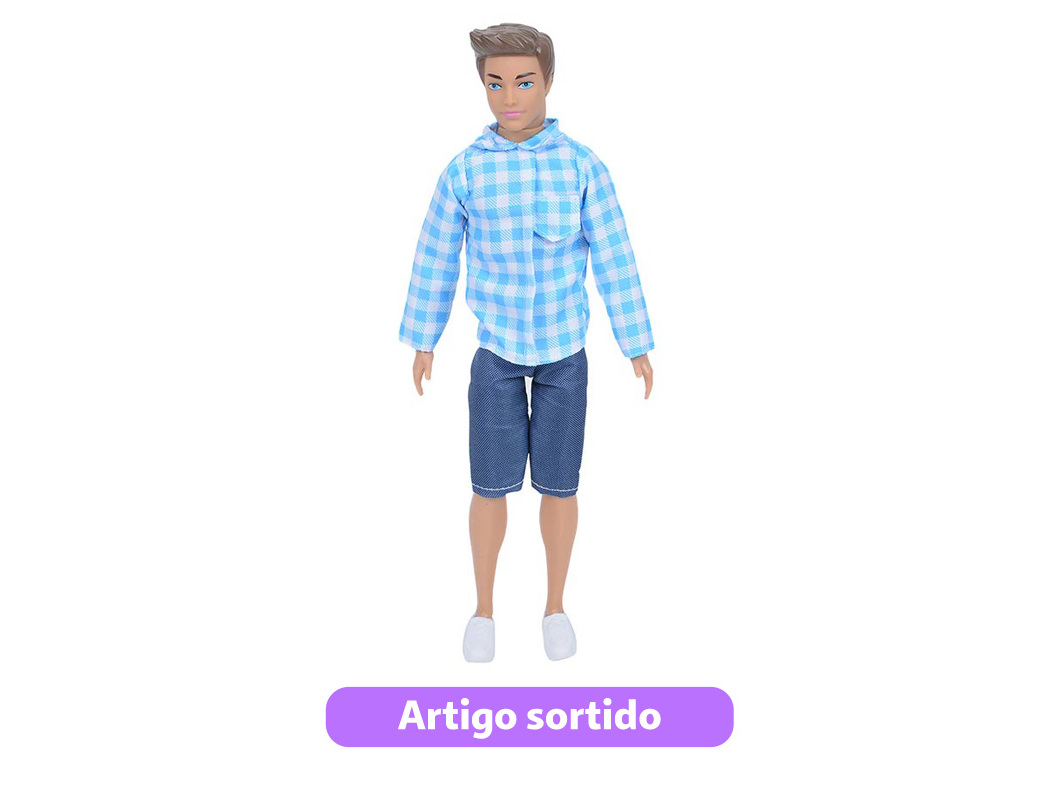BONECO MANEQUIM ONE TWO FUN 29CM MODELOS SORTIDOS