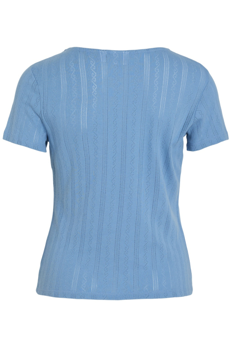 Vila blauwe dames t-shirt