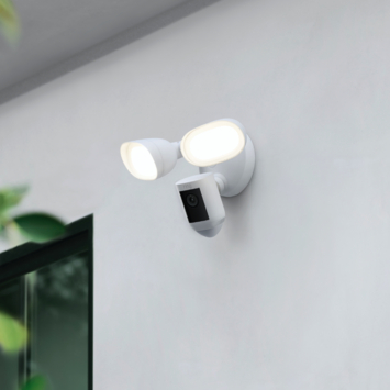 Ring Floodlight Camera Wired Pro Wit