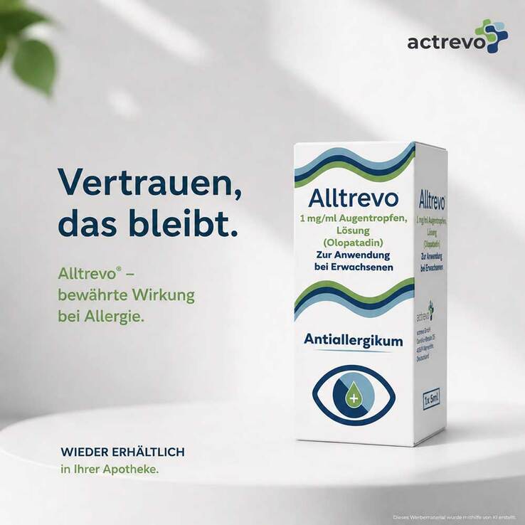 Alltrevo 1 mg / ml Augentropfen, 5 ml