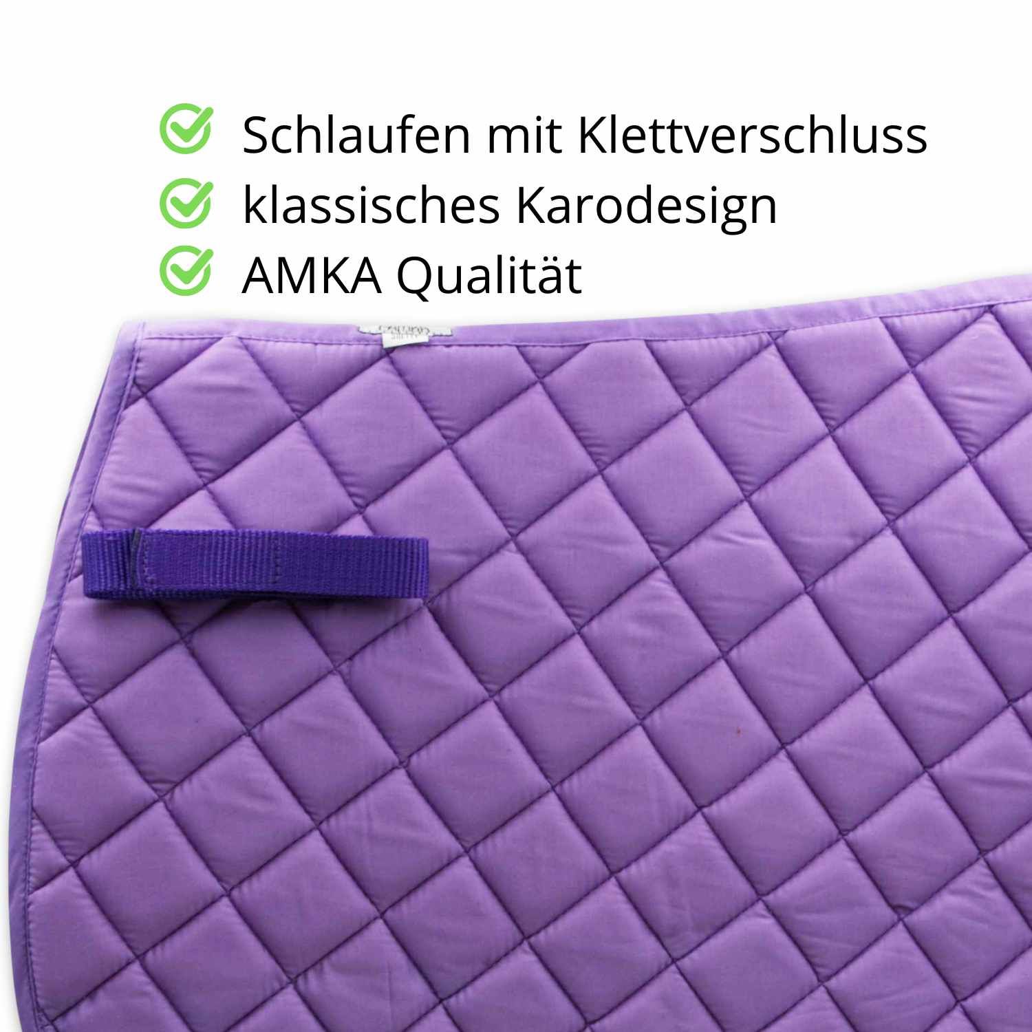 AMKA SHETTY Schabracke aus Baumwolle mit Schlaufen
