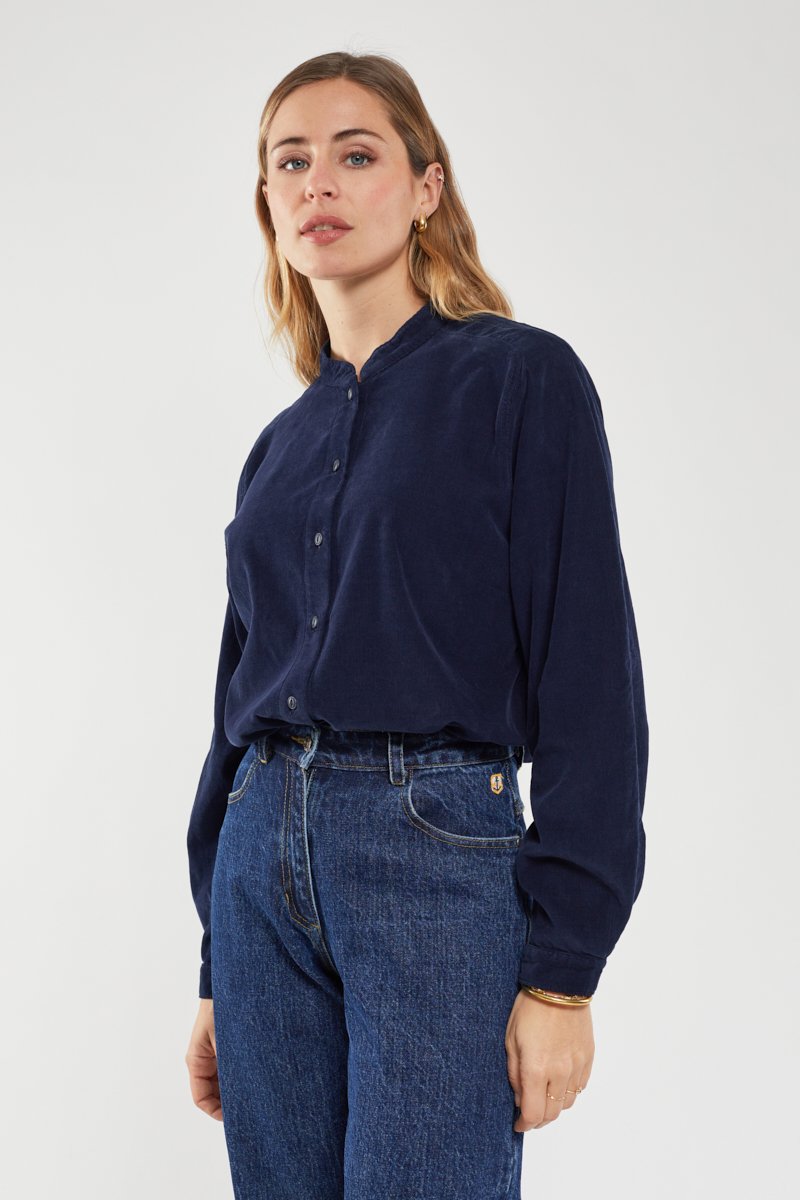 Chemise en velours - coton