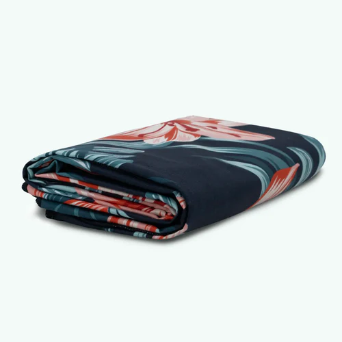 San Petronio  - Serviette microfibre rectangulaire bleu