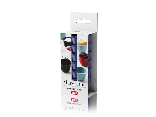 Rosti Margrethe Miniskål 25 ml 6 stk. Electric blue