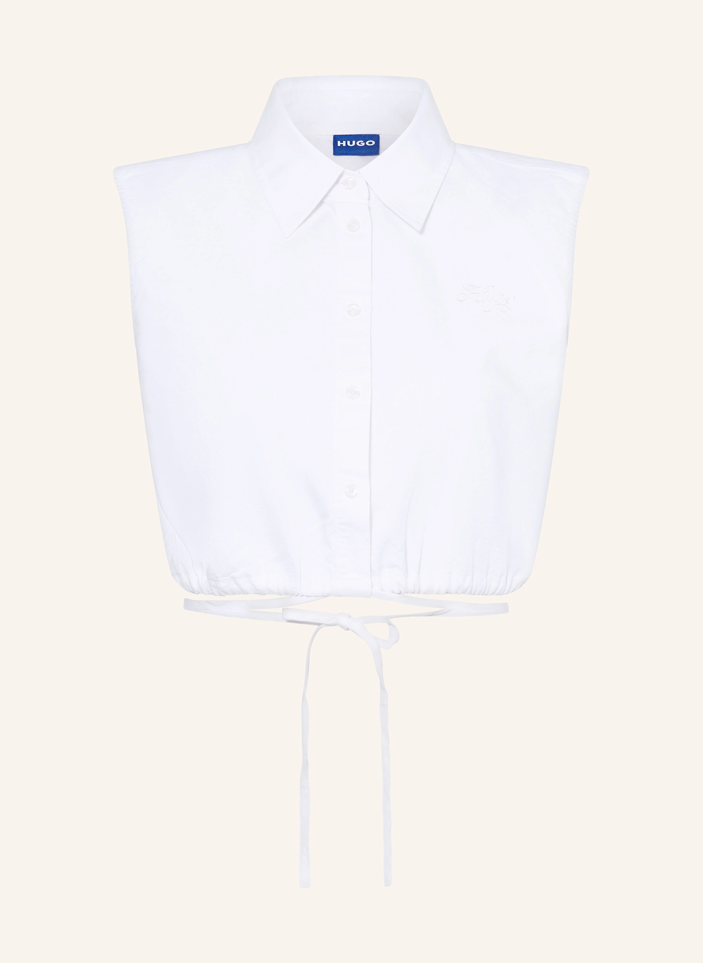 HUGO BLUE Cropped-Blusentop EJOY